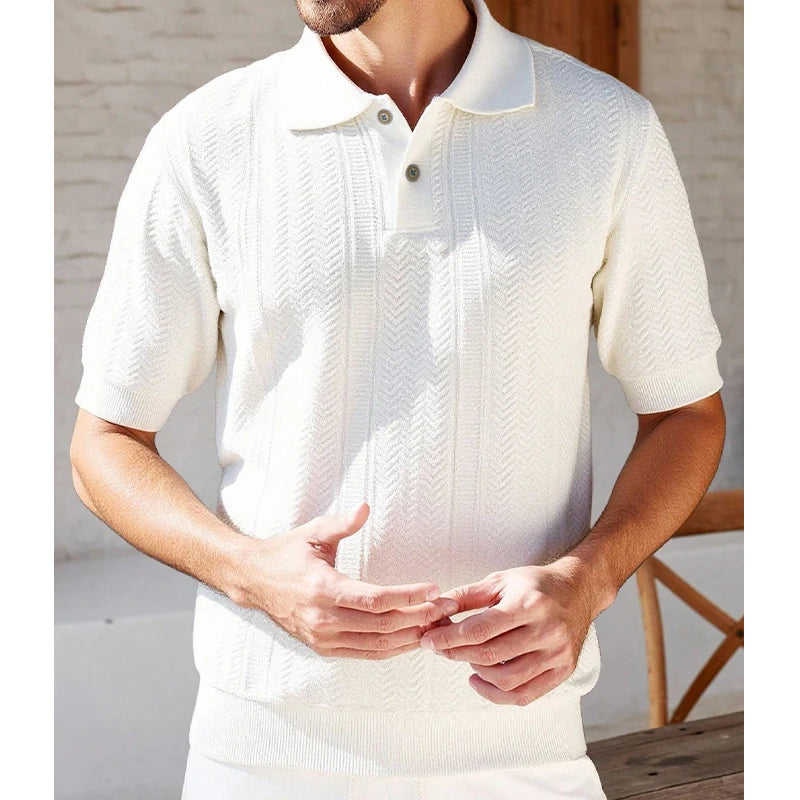 Men's Stretch Knit Golf Polo