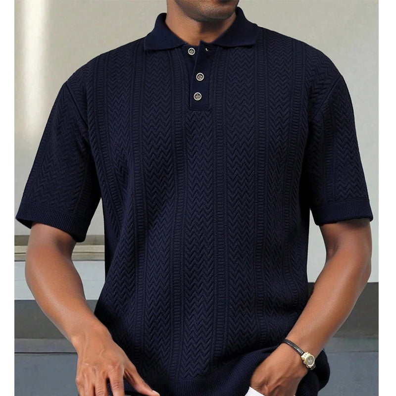 Men's Stretch Knit Golf Polo
