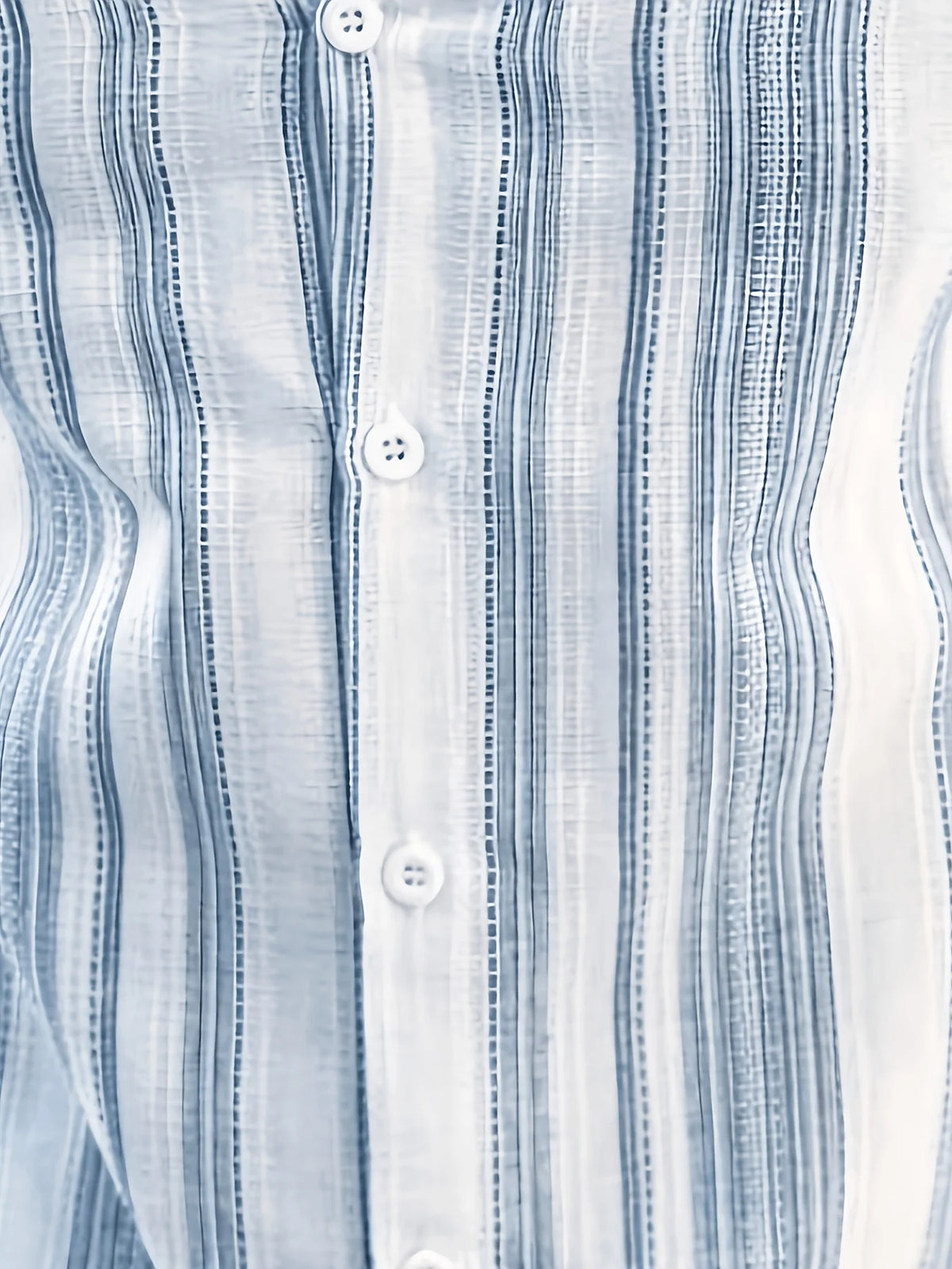 Men's Vertical Stripe Shirt — Short Sleeve
