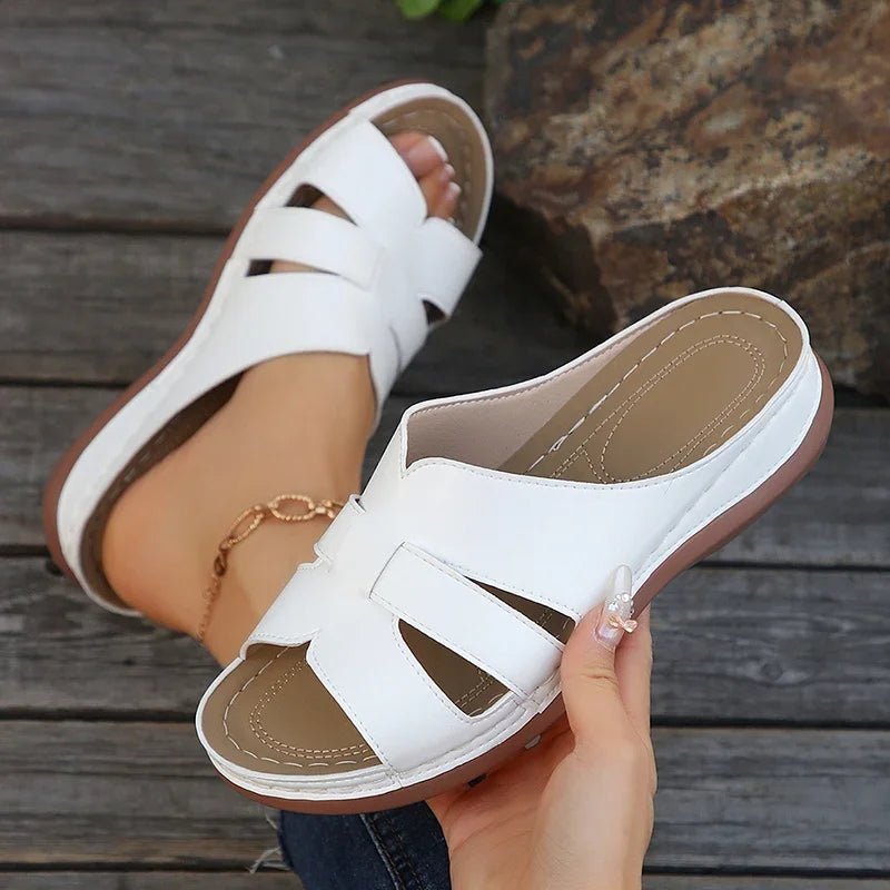 Women's Platform Wedge Slides — Lightweight Summer