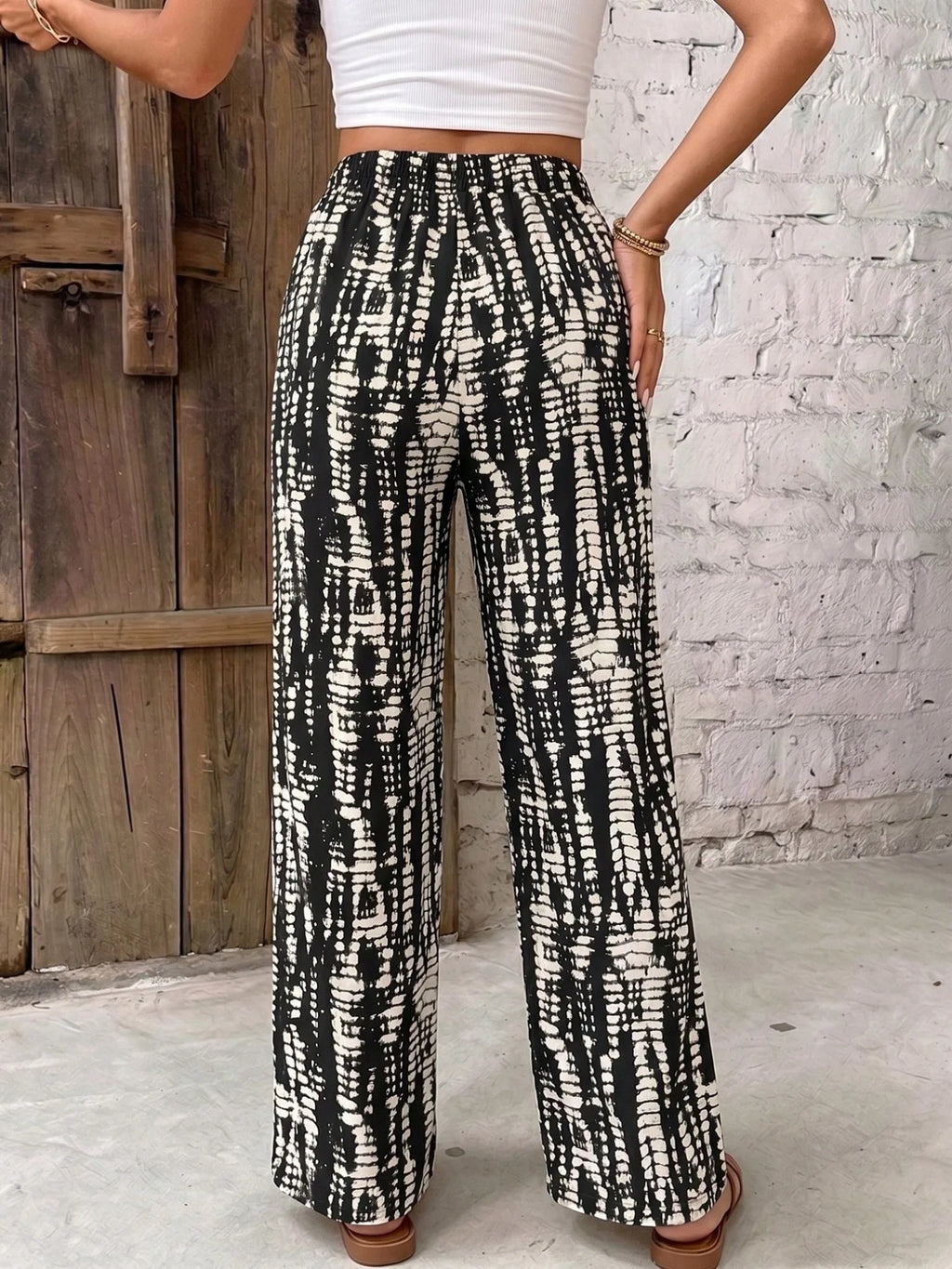 Women's Wide Leg Pants with Pockets