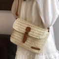 Women's Lightweight Straw Crossbody Purse