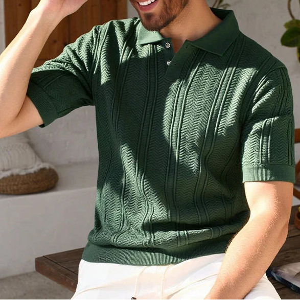 Men's Stretch Knit Golf Polo