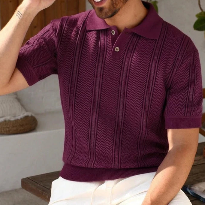 Men's Stretch Knit Golf Polo
