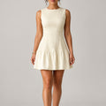 Women's Smocked Mini Dress — Fit & Flare
