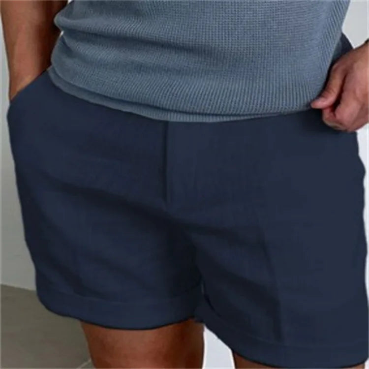 Men's Linen Drawstring Shorts