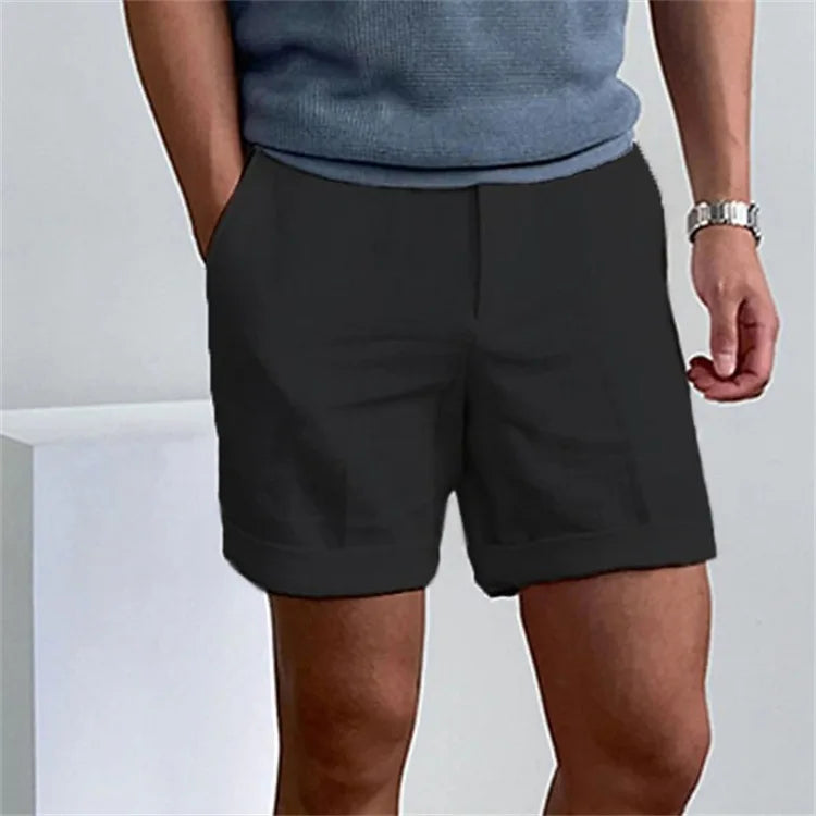 Men's Linen Drawstring Shorts